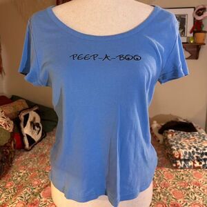 Character Women's Blue T-shirt